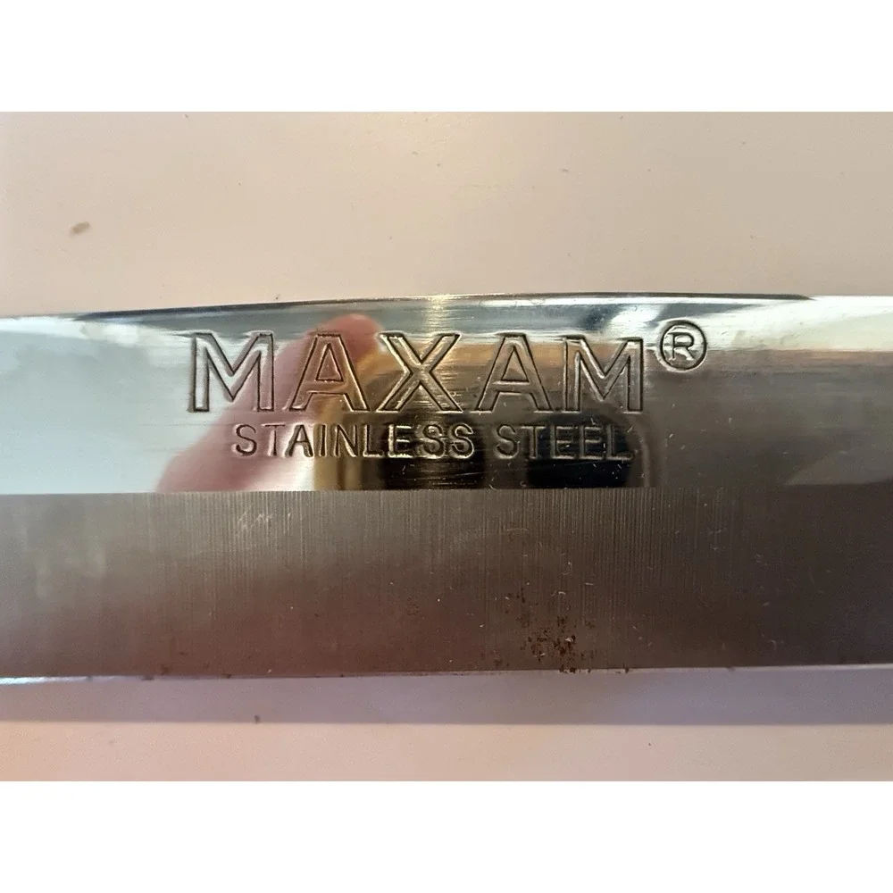 MAXAM PRECISION CARVING KNIFE HOLLOW GROUND FINE STAINLESS STEEL 9